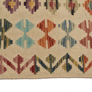 Hand Woven Wool Kelim 8' 7" x 11' 5" - No. AL38509