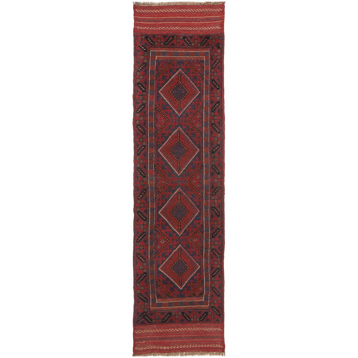 Hand Knotted Mashwani Runner Rug 1' 11" x 7' 11" - No. AL83499
