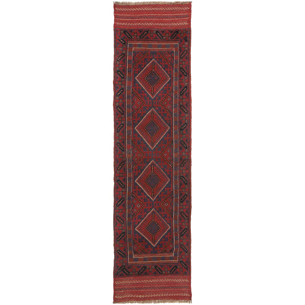 Hand Knotted Mashwani Runner Rug 1' 11" x 7' 11" - No. AL83499