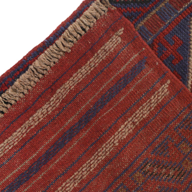 Hand Knotted Mashwani Runner Rug 1' 11" x 7' 11" - No. AL83499