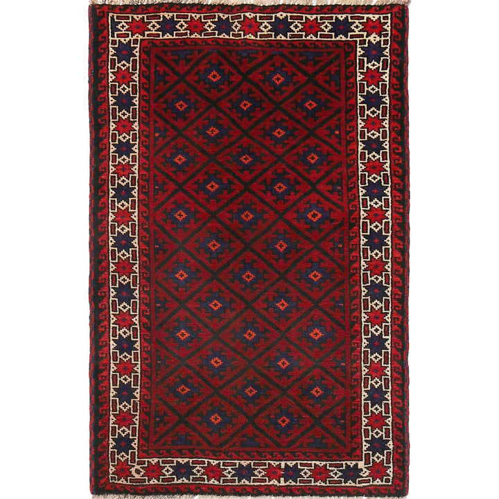 Handmade Balochi Carpet 2' 10" x 4' 5" - No. AL11435