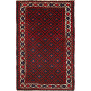Handmade Balochi Carpet 2' 10" x 4' 5" - No. AL11435