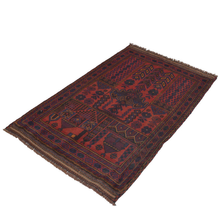 Muslim Prayer Rug 3' 0" x 4' 9" - No. AL71571