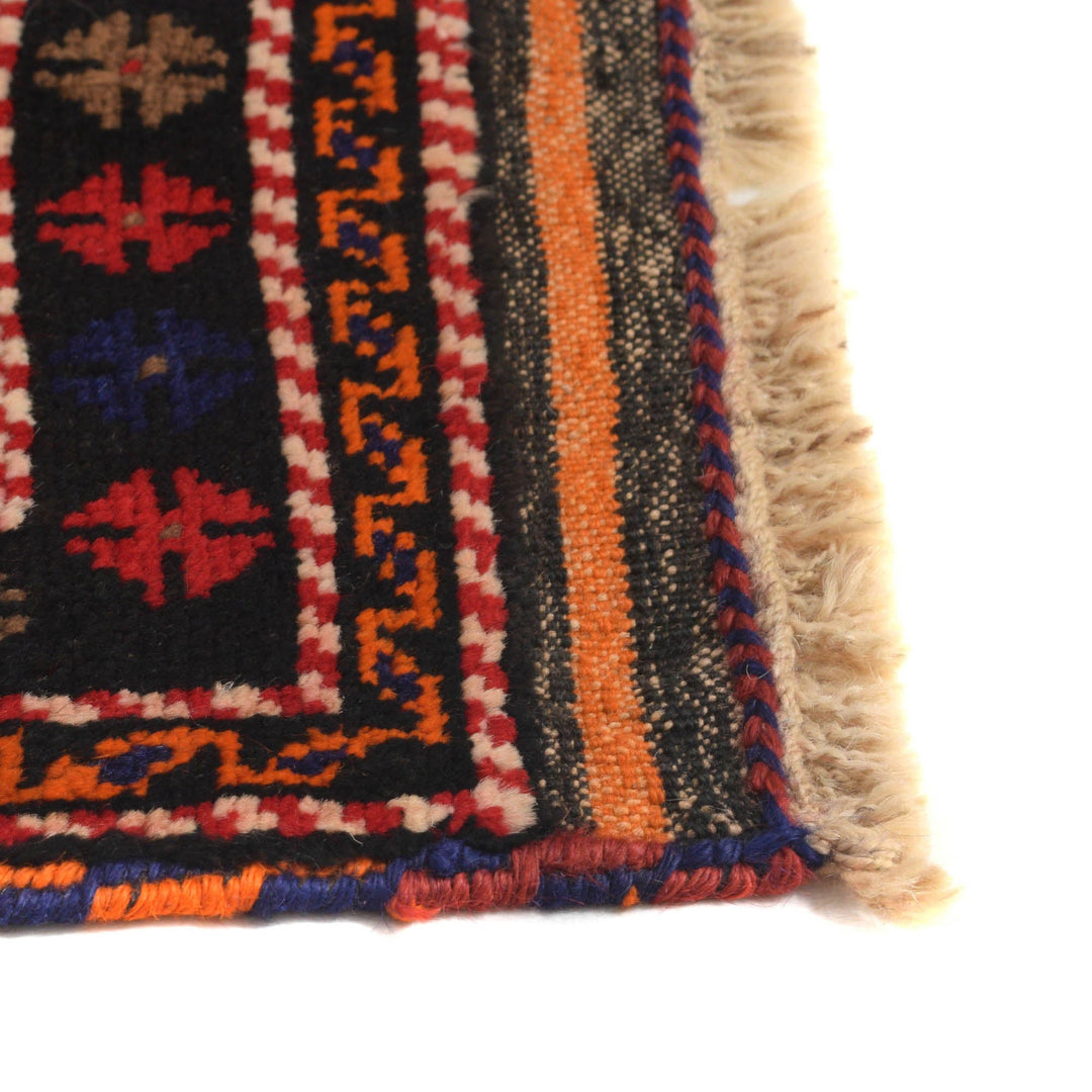 Afghan Prayer Rug 3' 0" x 4' 5" Hand-Knotted view