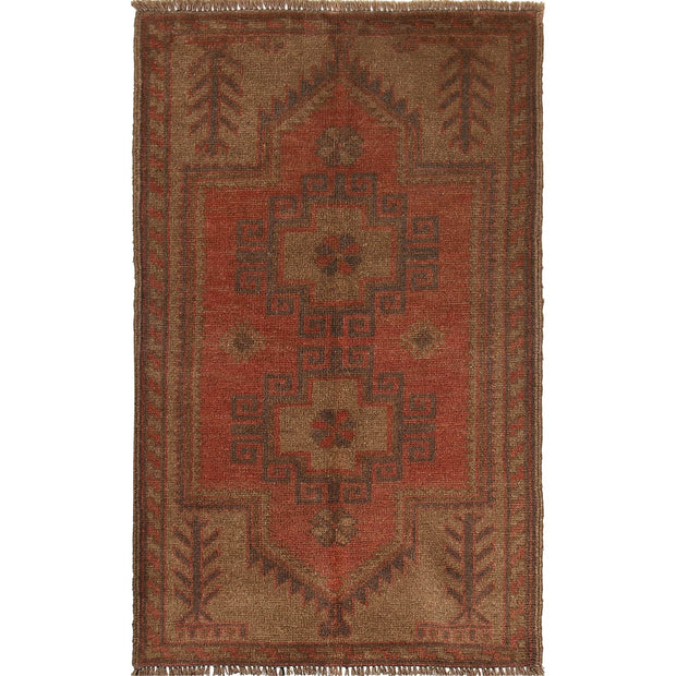 Hand Knotted Overdyed Rug 2' 7" x 4' 10" - No. AL98781