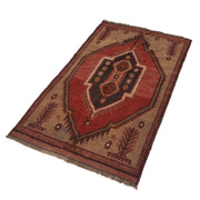 Brown Color Overdyed Area Rug 2' 9" x 4' 6" - No. AL18565