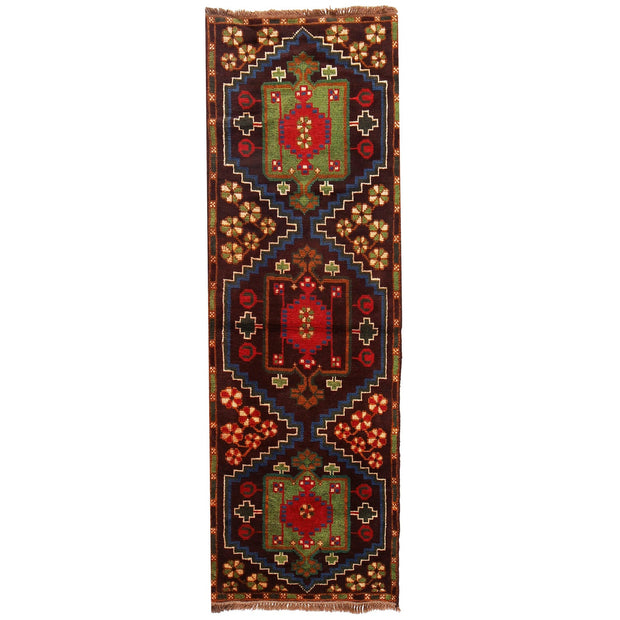 Authentic Tribal Baluchi Runner 2' 4" x 7' 1" - No. AL94299