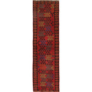 Hand-Knotted Baluchi Runner Rug 2' 8" x 9' 8" - No. AL52294