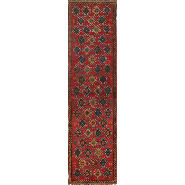 Hand-Knotted Baluchi Runner Rug 2' 4" x 9' 1" - No. AL56361