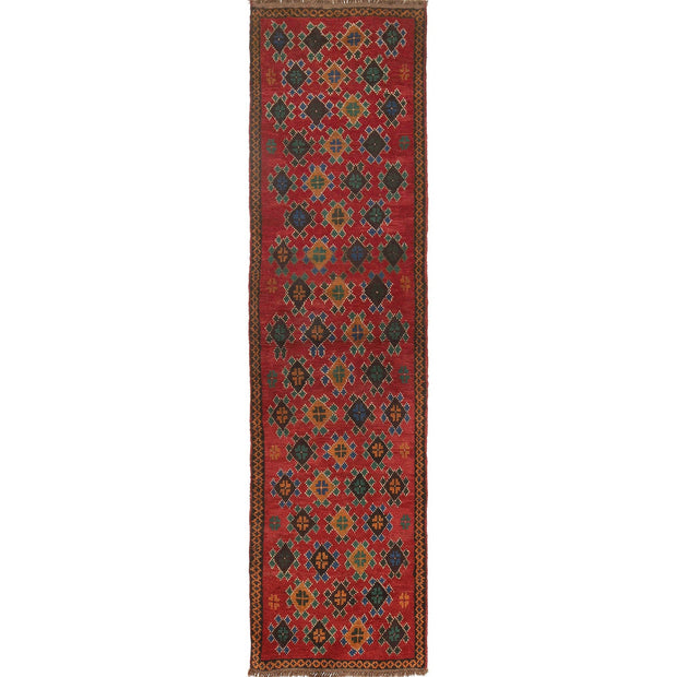 Hand-Knotted Baluchi Runner Rug 2' 4" x 9' 1" - No. AL56361