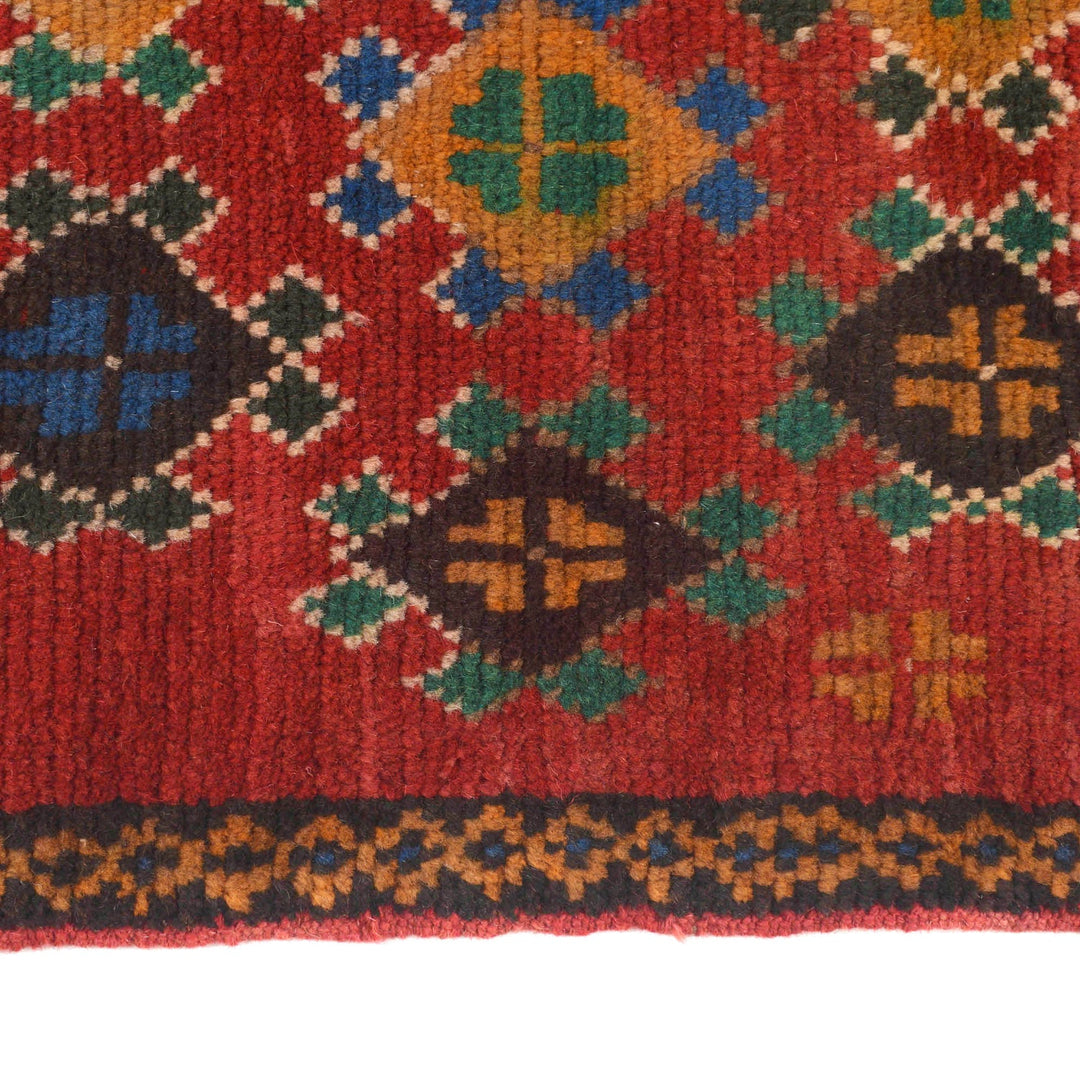 Hand-Knotted Baluchi Runner Rug 2' 4" x 9' 1" - No. AL56361