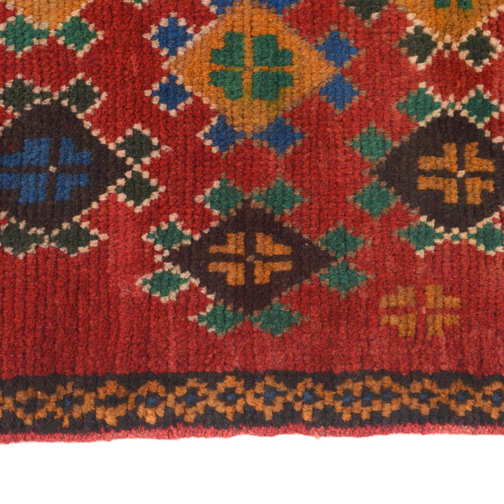 Hand-Knotted Baluchi Runner Rug 2' 4" x 9' 1" - No. AL56361