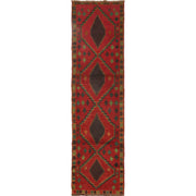 Authentic Tribal Baluchi Runner 2' 7" x 6' 11" - No. AL59381
