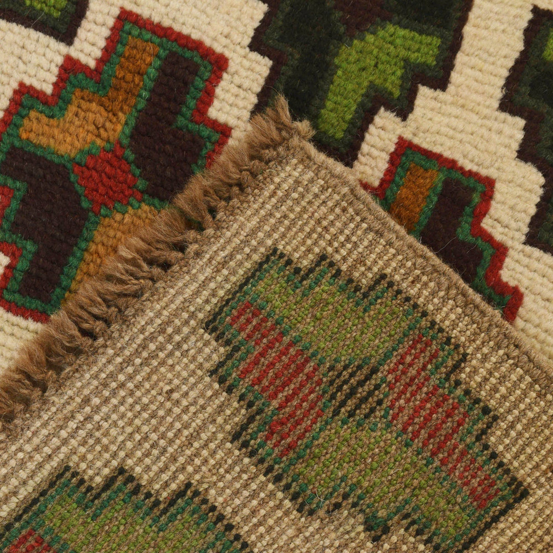 Hand-Knotted Baluchi Runner Rug 2' 7" x 9' 7" - No. AL47795