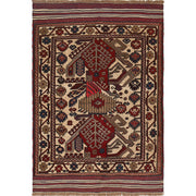 Handmade Barjista Kilim Rug 4' 2" x 6' 1" - No. AL43595