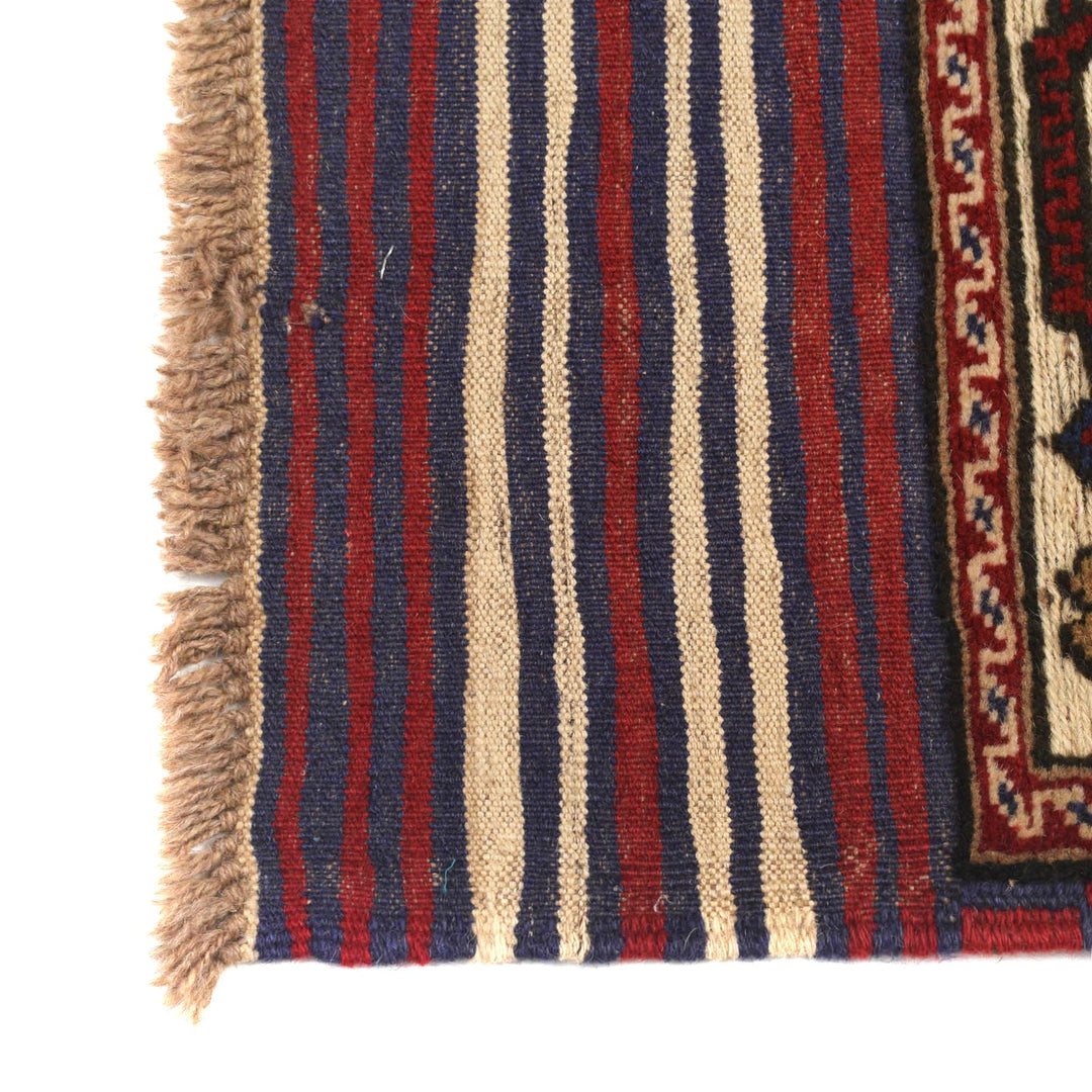 Handmade Barjista Kilim Rug 4' 2" x 6' 1" - No. AL43595