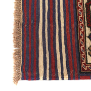 Handmade Barjista Kilim Rug 4' 2" x 6' 1" - No. AL43595