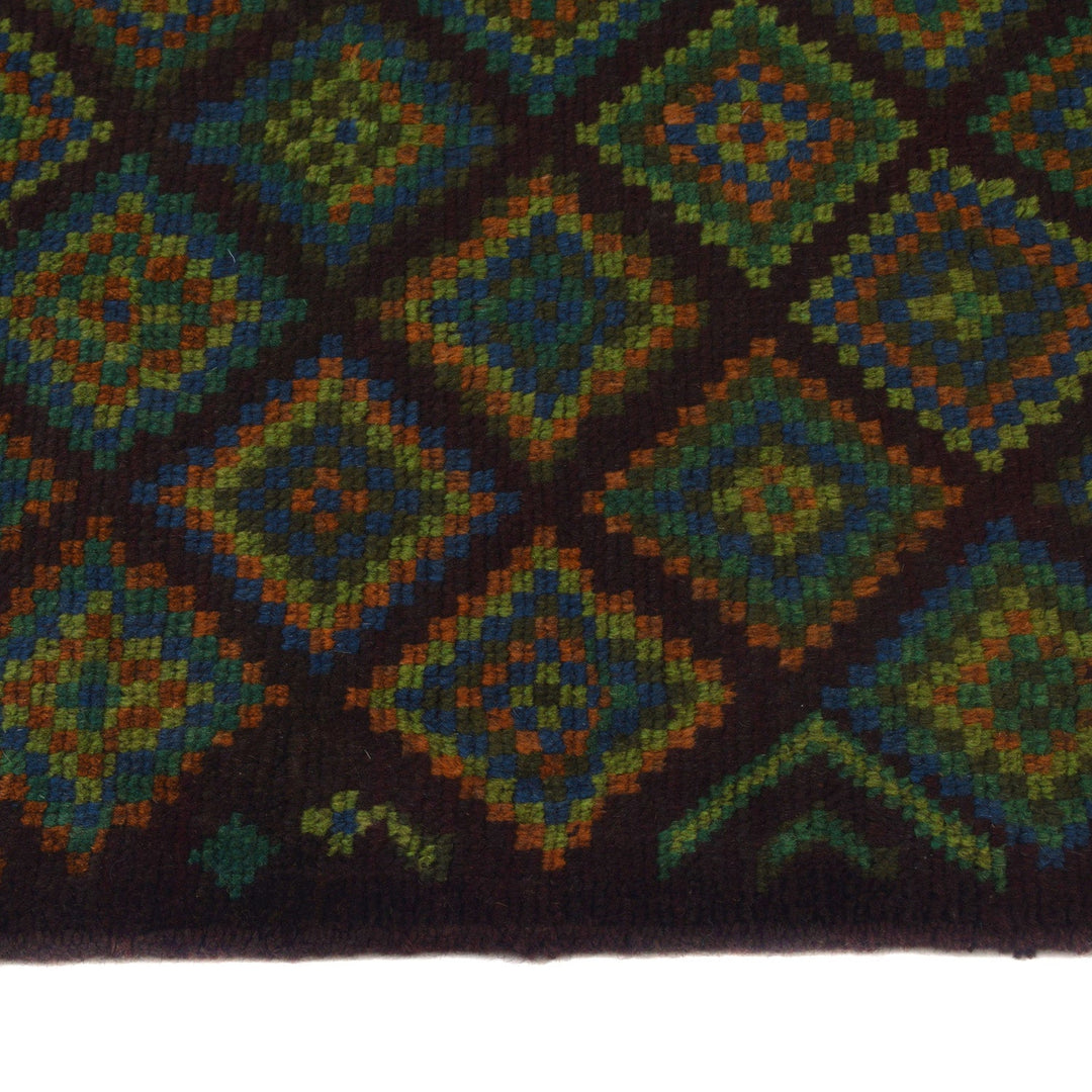 Hand-Knotted Baluchi Runner Rug 2' 9" x 9' 9" - No. AL44044
