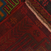 Hand-Knotted Baluchi Runner Rug 2' 7" x 10' 1" - No. AL70920