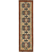 Hand-Knotted Baluchi Runner Rug 2' 7" x 9' 3" - No. AL29334