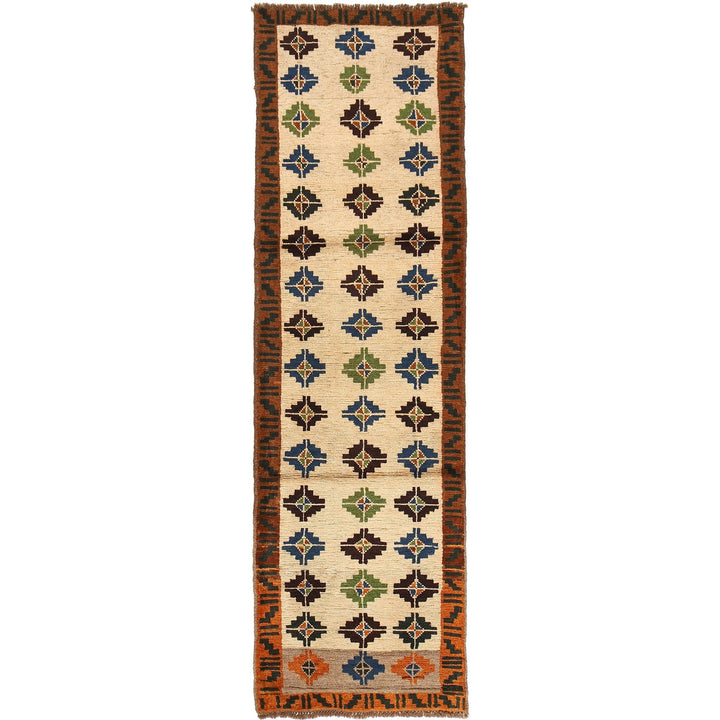 Hand-Knotted Baluchi Runner Rug 2' 6" x 9' 6" - No. AL63801