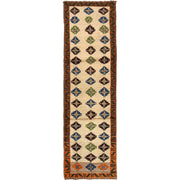 Hand-Knotted Baluchi Runner Rug 2' 6" x 9' 6" - No. AL63801