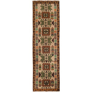 Hand-Knotted Baluchi Runner Rug 2' 8" x 9' 6" - No. AL31452