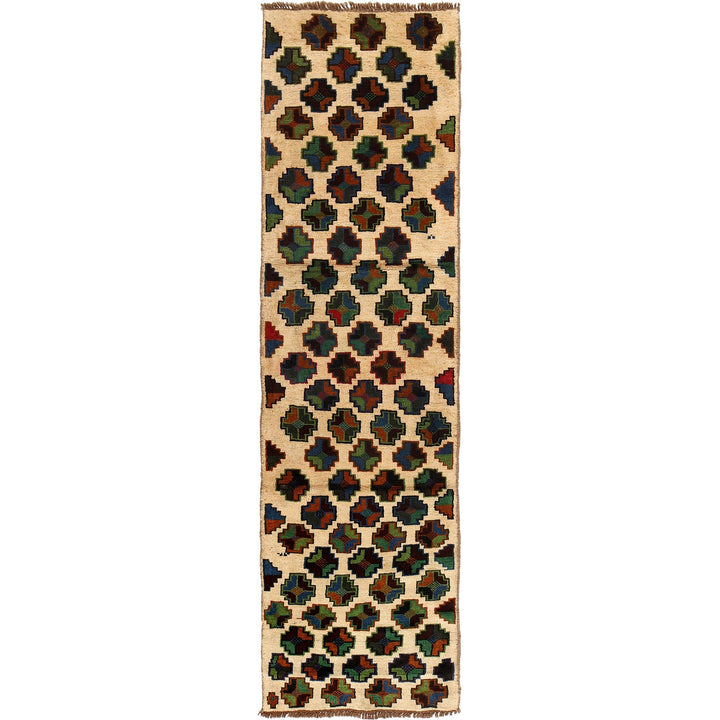 Hand-Knotted Baluchi Runner Rug 2' 7" x 9' 11" - No. AL93120