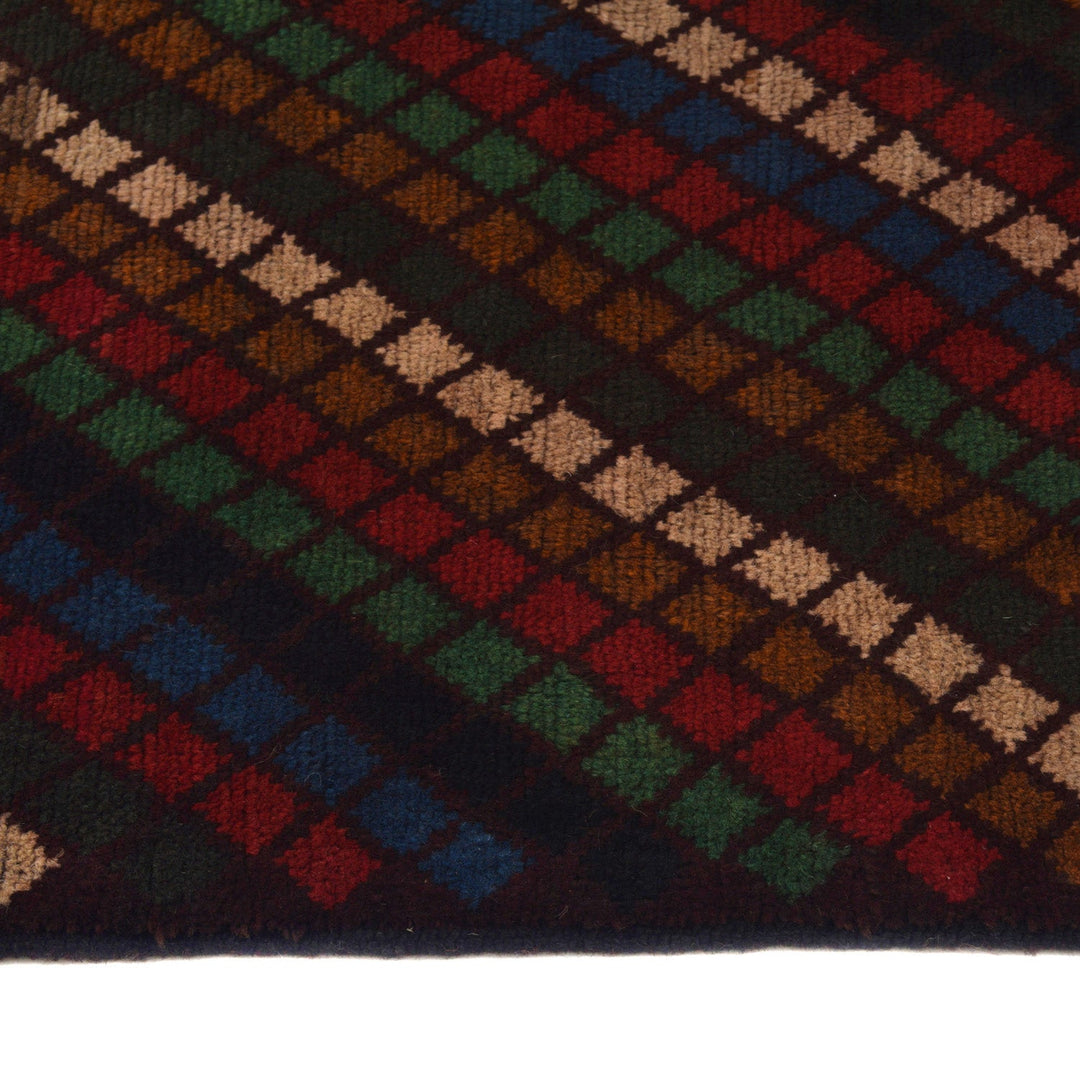 Hand-Knotted Baluchi Runner Rug 2' 9" x 9' 11" - No. AL73544