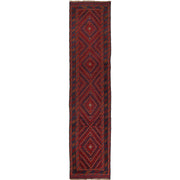 Hand Knotted Mashwani Runner 2' 7" x 12' 4" - No. AL57475