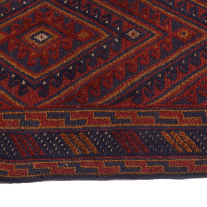 Hand Knotted Mashwani Runner 2' 7" x 12' 4" - No. AL57475