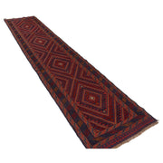 Hand Knotted Mashwani Runner 2' 7" x 12' 4" - No. AL57475