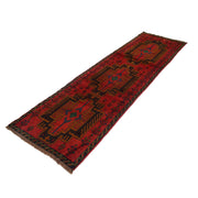 Hand-Knotted Baluchi Runner Rug 2' 8" x 9' 3" - No. AL28747