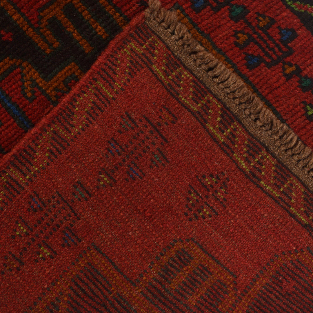 Hand-Knotted Baluchi Runner Rug 2' 8" x 9' 3" - No. AL28747