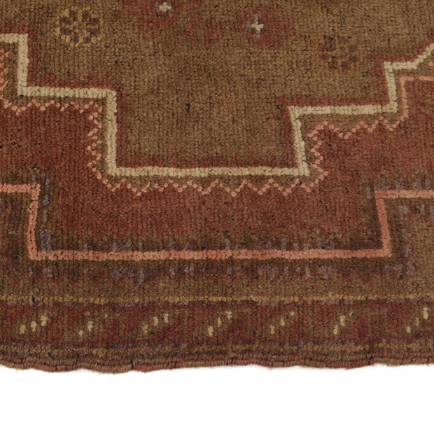 Brown Color Overdyed Area Rug 3' 0" x 4' 9" - No. AL39968