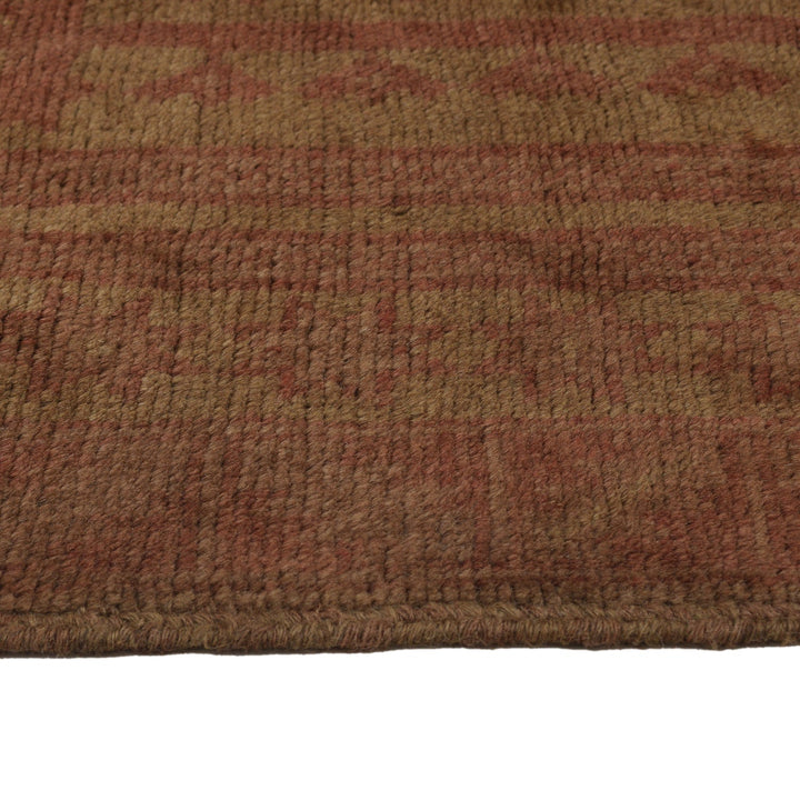 Brown Color Overdyed Area Rug 3' 0" x 4' 6" - No. AL80845
