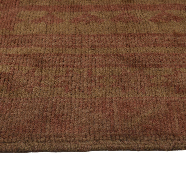 Brown Color Overdyed Area Rug 3' 0" x 4' 6" - No. AL80845