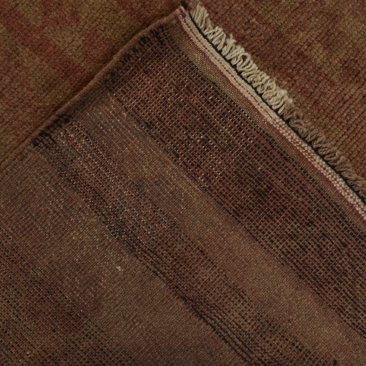 Brown Color Overdyed Area Rug 3' 0" x 4' 6" - No. AL80845