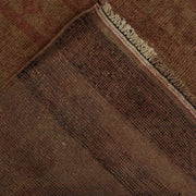 Brown Color Overdyed Area Rug 3' 0" x 4' 6" - No. AL80845