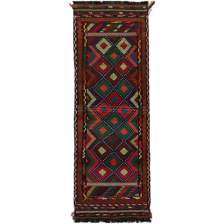 Tribal Afghan Suzani Kilim Runner 2' 4" x 6' 8" - No. AL83983
