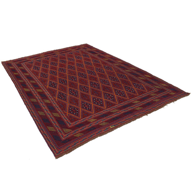 Hand Knotted Mashwani Area Rug 6' 10" x 8' 9" - No. AL65702