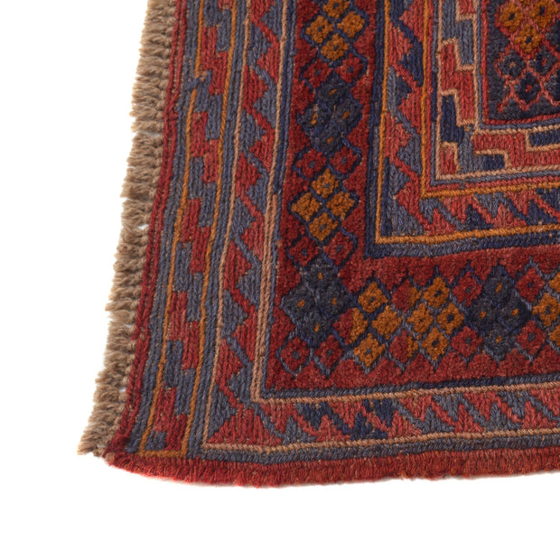 Handmade Wool Mushwani Rug 6' 11" x 9' 2" - No. AL65181