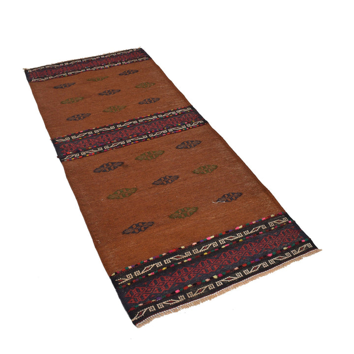 Flatweave Table Sheet Runner 2' 5" x 5' 11" - No. AL31115