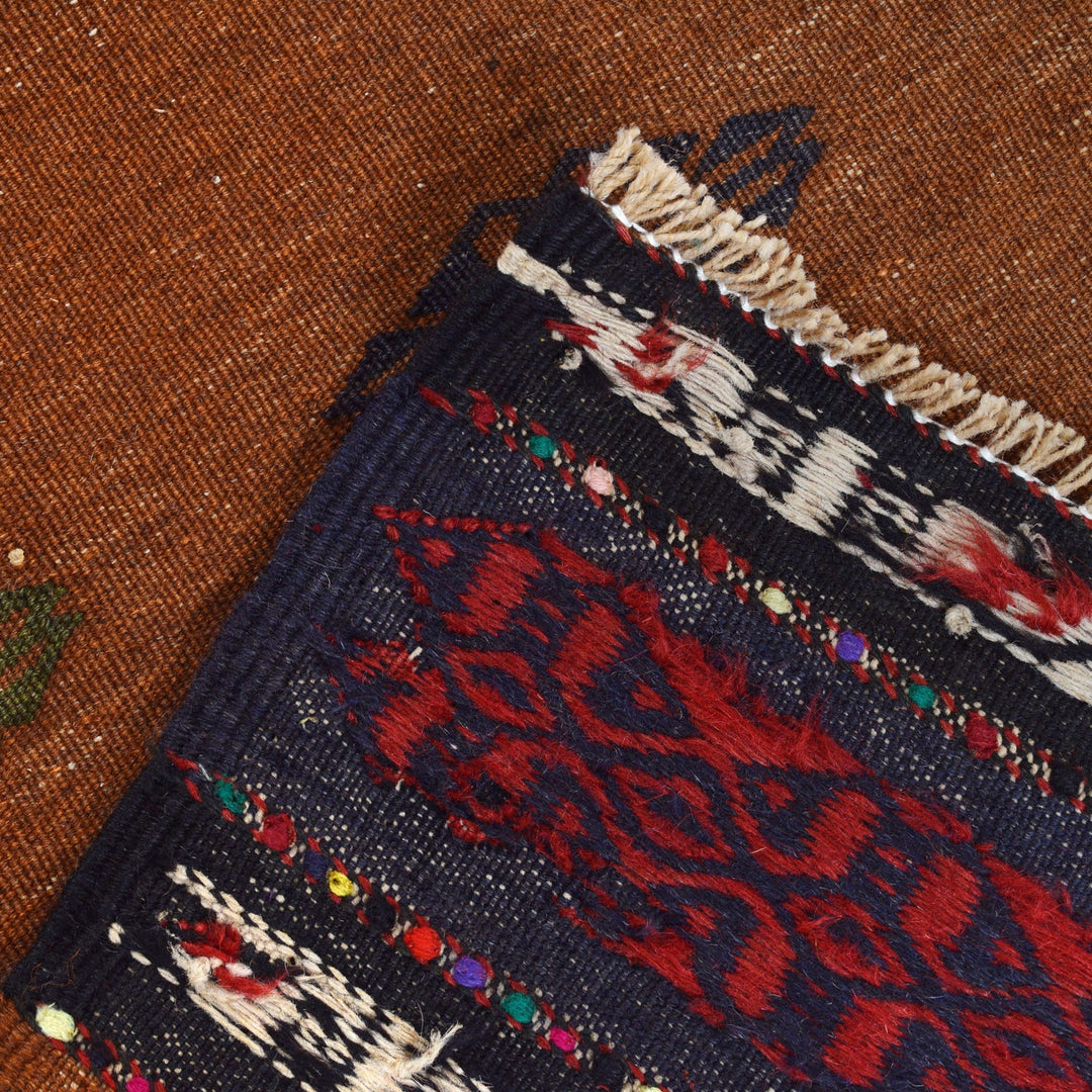 Flatweave Table Sheet Runner 2' 5" x 5' 11" - No. AL31115