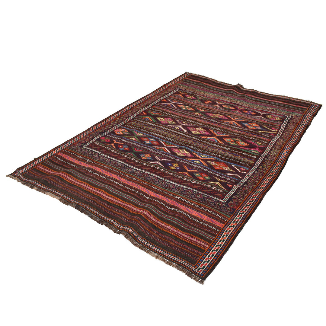 Afghan Laghari Kilim 5' 2" x 7' 3" - No. AL20600