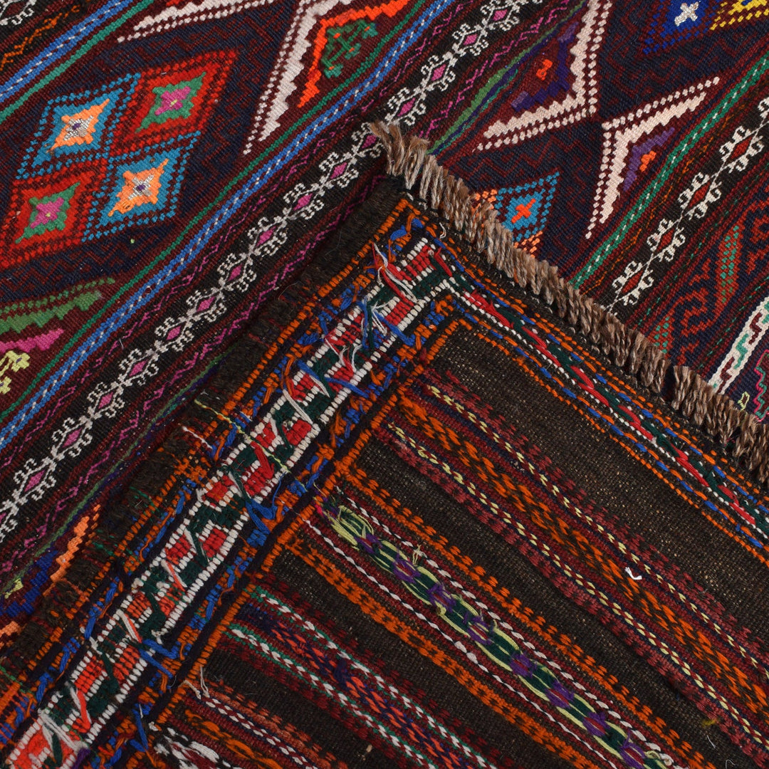 Afghan Laghari Kilim 5' 2" x 7' 3" - No. AL20600