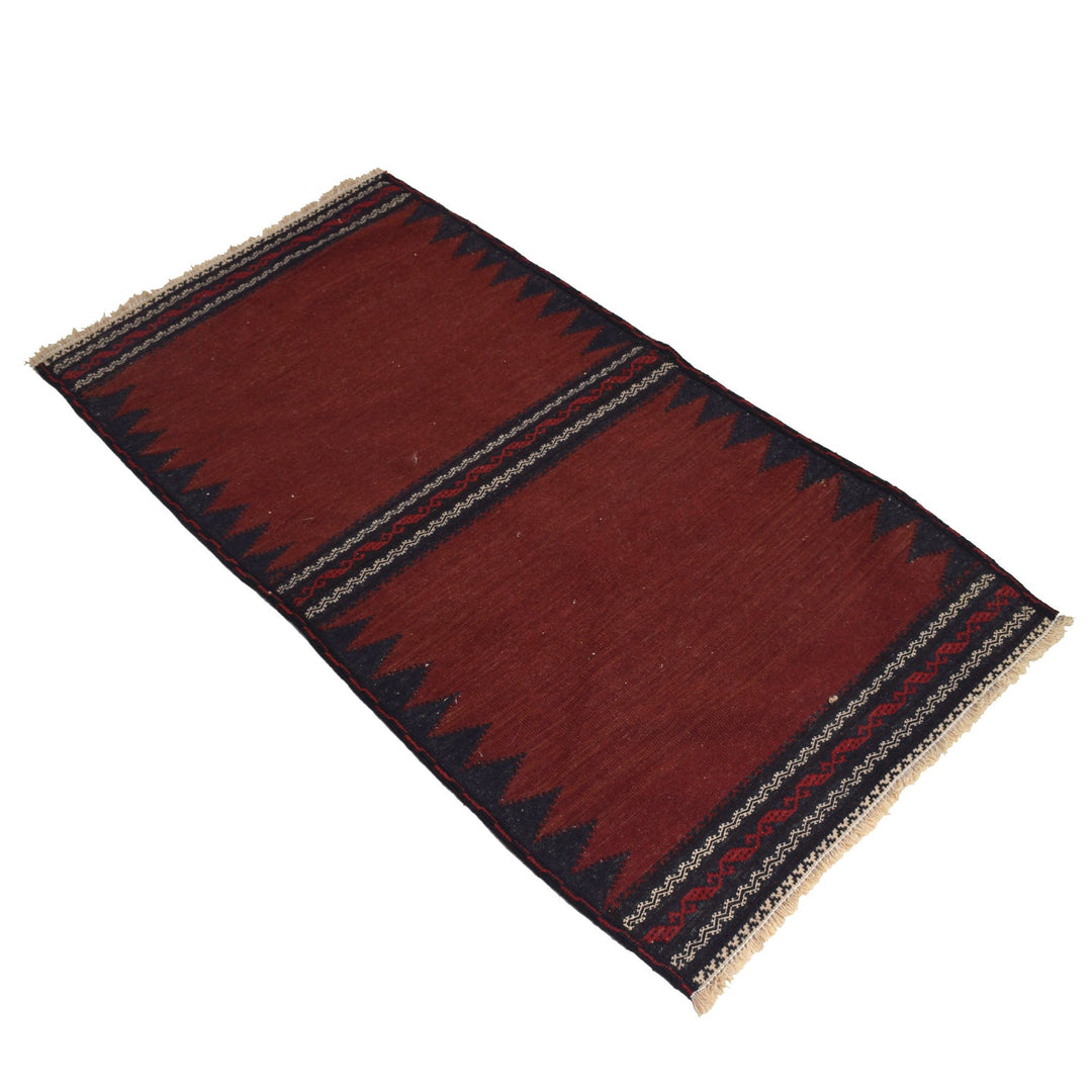 Hand Knotted Sufra Kilem Runner 2' 5" x 4' 7" - No. AL70449