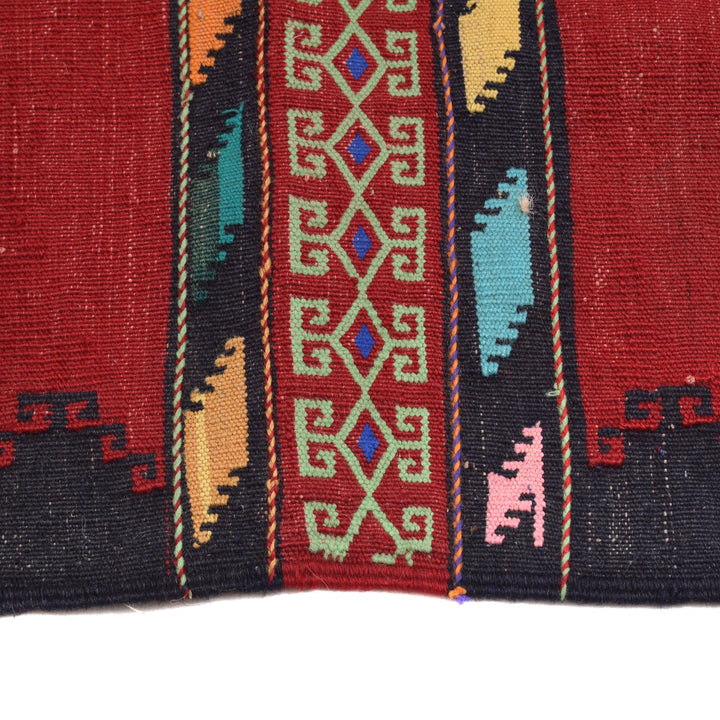 Hand Knotted Sufra Kilem Runner 2' 6" x 4' 10" - No. AL68754