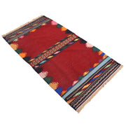 Hand Knotted Sufra Kilem Runner 2' 6" x 4' 10" - No. AL68754