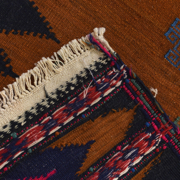 Hand Knotted Sufra Kilem Runner 2' 1" x 4' 0" - No. AL12244